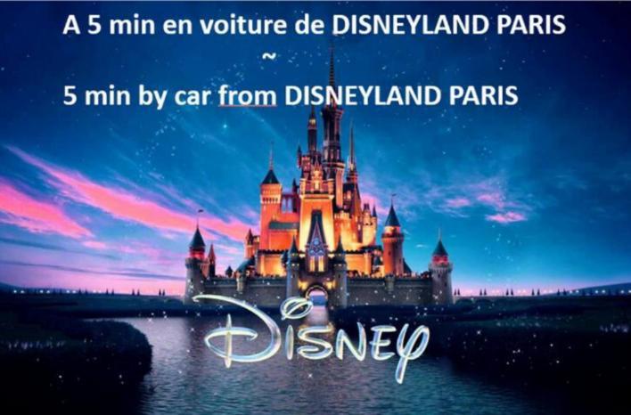 Апартаменты Logement Exceptionnel Avec Jardin Proche Disney Монтеврен Экстерьер фото